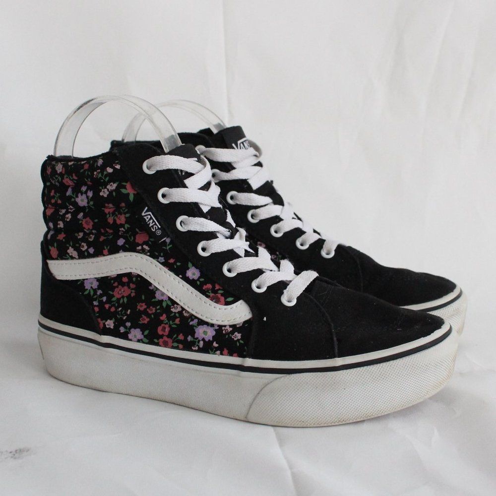 Vans Filmore Hi Girls Platform Sneakers Junior Vans Filmore Platform Size 3